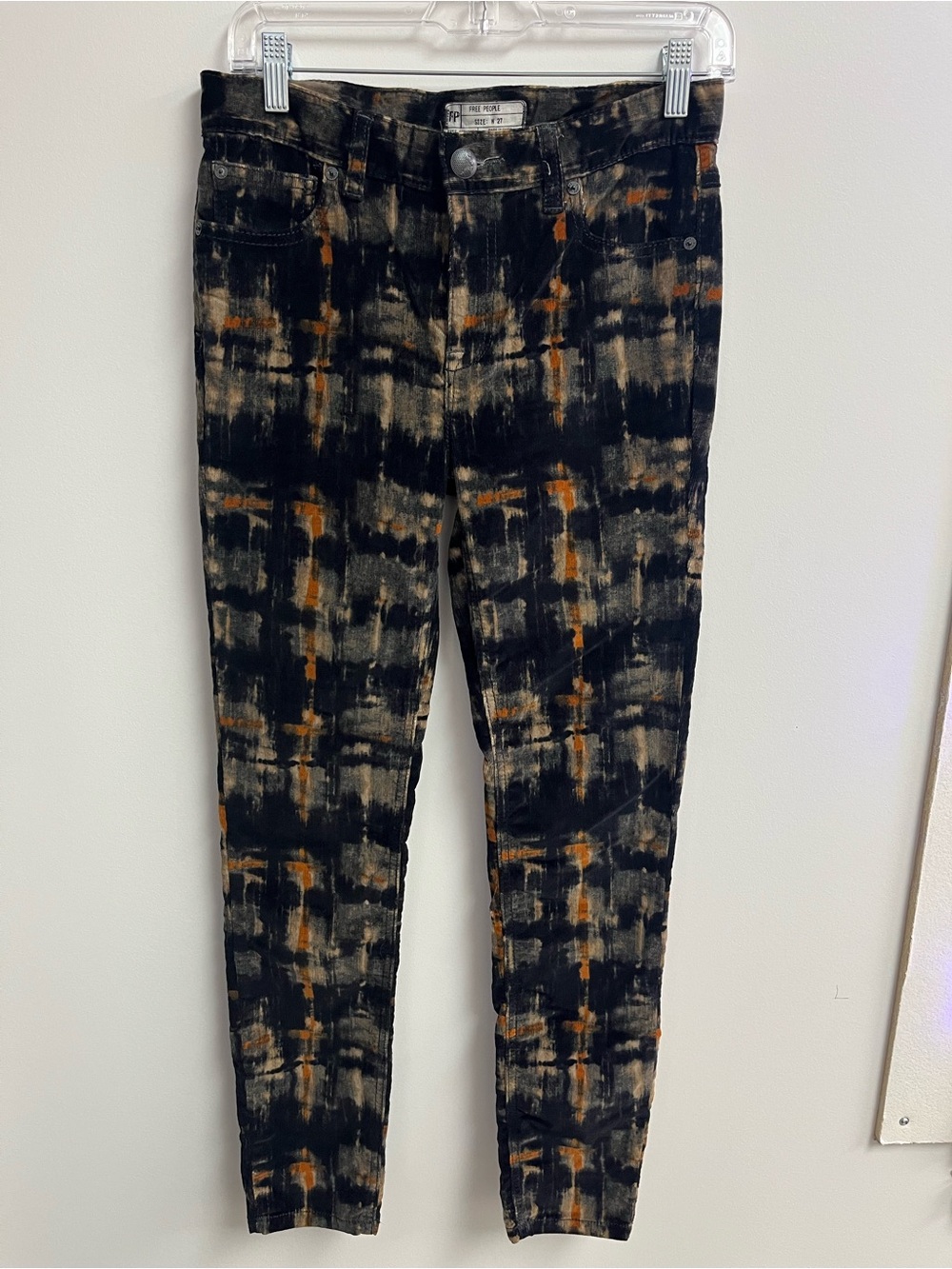 Free People Tie-Dye Corduroy Pants
